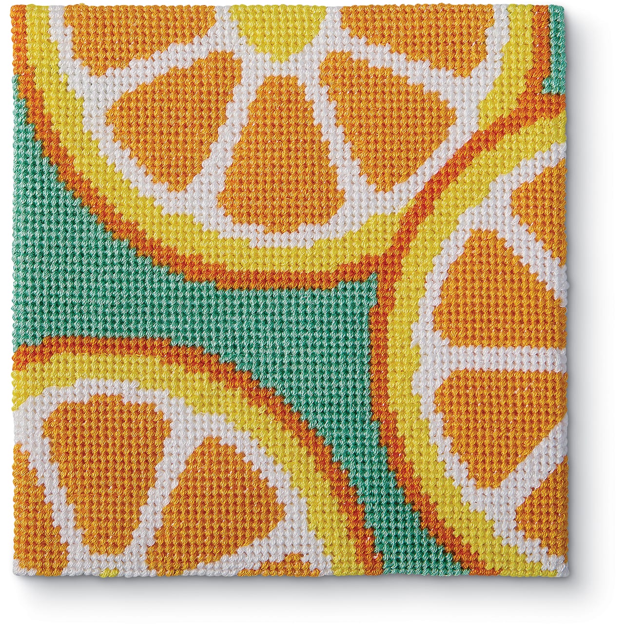 5" x 5" Citrus Needlepoint Kit by Loops & Threads®